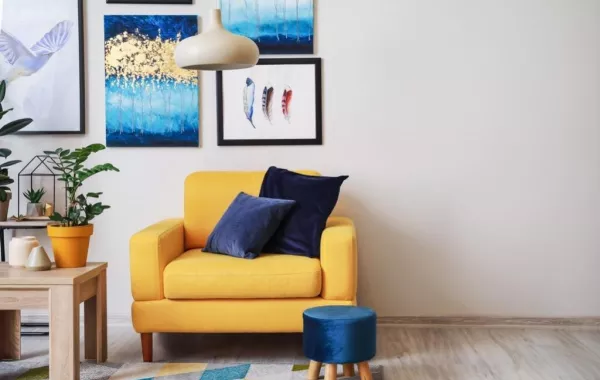 موضة الأزياء مسترجعة في الديكور الداخلي 