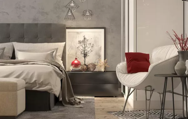أفكار ديكورات غرف النوم على الطراز الأوروبي