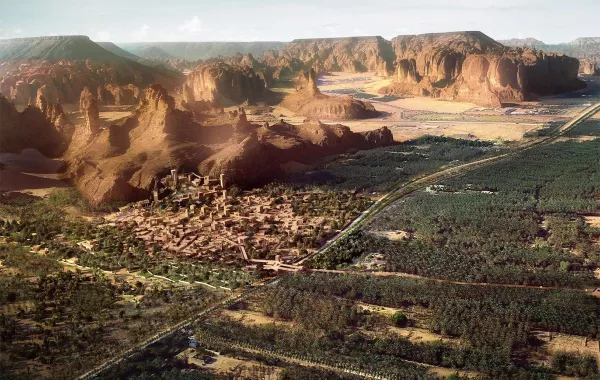 "رحلة عبر الزمن" للتاريخ والحضارة في أكبر متحف مفتوح في العالم