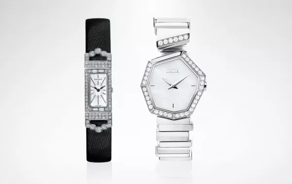 أفخم موديلات ساعات يد مرصعة بالألماس حجر أبريل لرمضان 2021