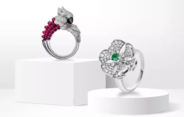 خواتم ألماس راقية تناسب إطلالات رمضان 2021