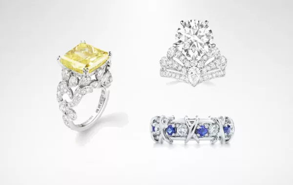 خواتم ألماس راقية تليق بمناسبات رمضان 2021 المسائية 