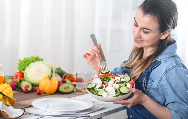 نظام غذائي يساعد على الحمل