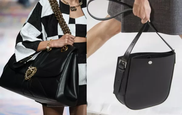 حقائب من الجلد الأسود لمناسباتكِ الرسمية