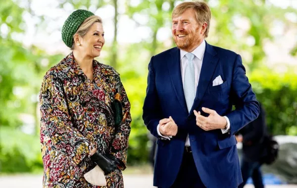 الملك ويليام ألكسندر والملكة ماكسيما يقومان بزيارة إقليمية إلى نورد ليمبورغ