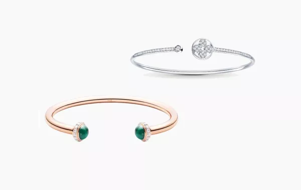 موديلات أساور ذهب مفتوحة موضة صيف 2021