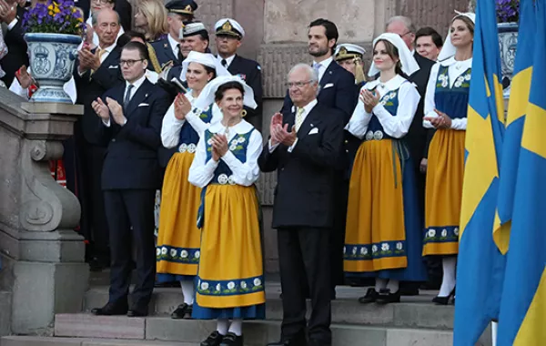 العائلة المالكة السويدية تحتفل باليوم الوطني للسويد 2021