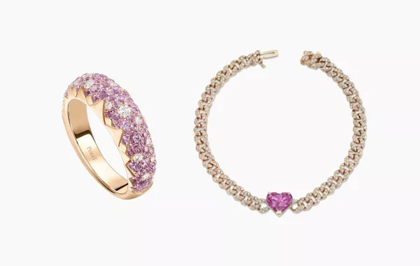 مجوهرات مرصعة بالياقوت البنفسجي لإطلالة عيد أضحى مميزة