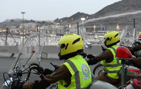 الدفاع المدني السعودي يكثف جهوده لاستقبال الحجاج