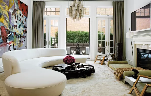 مفروشات مستلهمة أشكالها من الطبيعة   