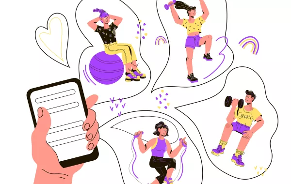 3 تطبيقات للرياضة في المنزل