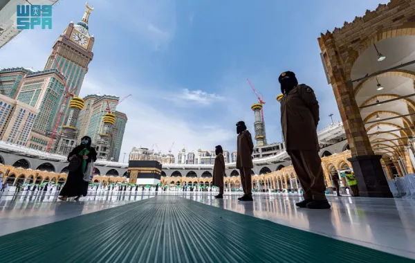 صور توثق مشاركات نسائية مميزة في تنظيم موسم الحج