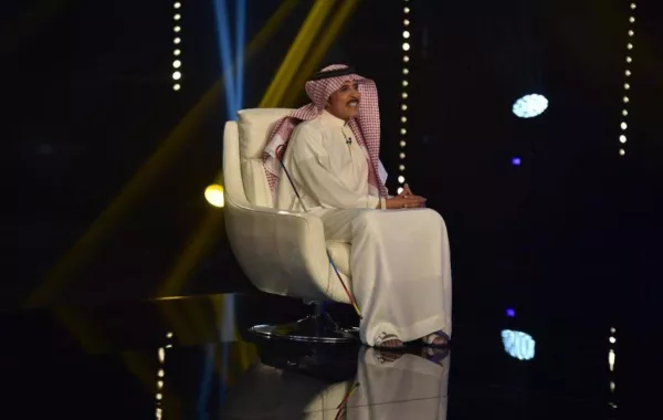 عبدالله بالخير - لقطة شاشة من لقاء له بأحد البرامج