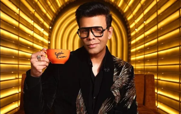 كاران جوهر في برنامج Koffee with Karan- الصورة من حسابه على إنستغرام