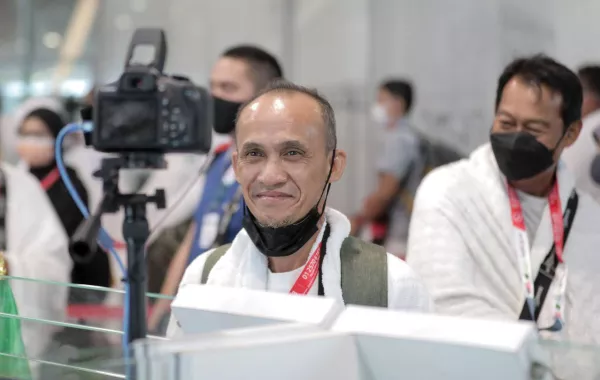 المدينة المنورة تستقبل أكثر من 232 ألف حاج حتى الآن - الصورة من حساب طريق مكة