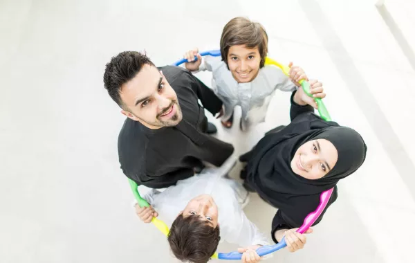 صورة للمرح مع العائلة