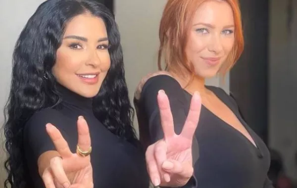 ماغي بو غصن ودانييلا رحمة - الصورة من حساب ماغي على انستغرام