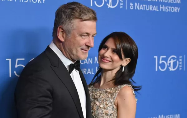 US actor Alec Baldwin (L) and Hilaria Baldwin attend the American Museum of Natural History Gala on November 21, 2019 in New York City. Angela Weiss / AFP