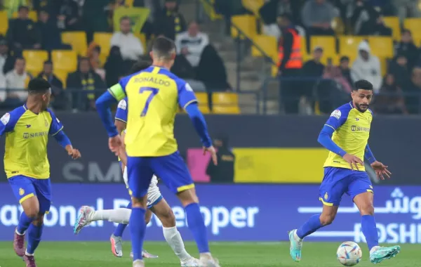 مباراة النصر والتعاون في الدوري السعودي - الصورة من حساب النصر السعودي على تويتر