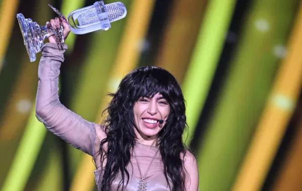 Singer Loreen on May 14, 2023 at the M&S Bank Arena in Liverpool, northern England. (Photo by Oli SCARFF / AFP)