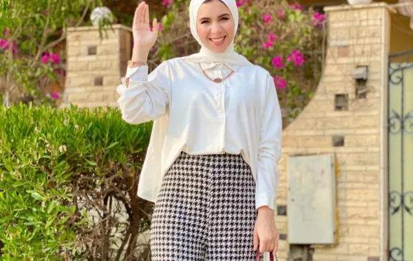 تنسيقات خريفية للمحجبات من أمل عبد الحميد