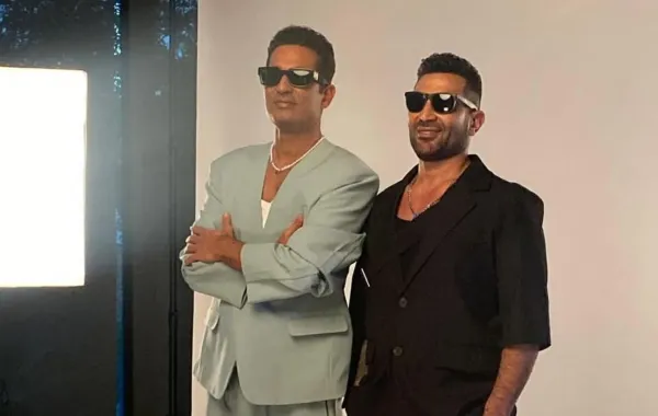 عمرو وأحمد سعد- الصورة من صفحة عمرو سعد على إنستغرام