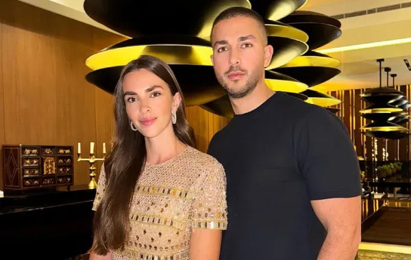 زين قطامي وسيليو إيلي صعب- الصورة من حساب زين على إنستغرام