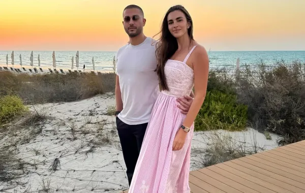 زين قطامي وخطيبها سيليو صعب- الصورة من حسابها على إنستغرام