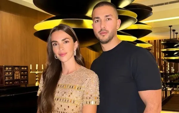 سيليو صعب وزوجته زين قطامي - الصورة من حسابها على إنستغرام