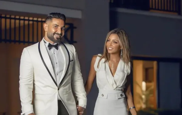 علياء بسيوني وأحمد سعد- الصورة من حساب أحمد سعد على إنستغرام