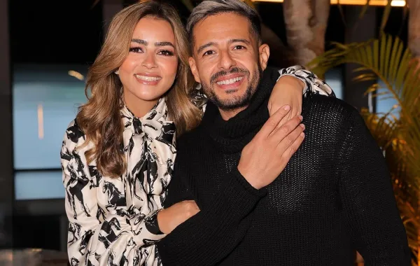 محمد حماقي وزوجته نهلة الحاجري – الصورة من حساب حماقي على إنستغرام