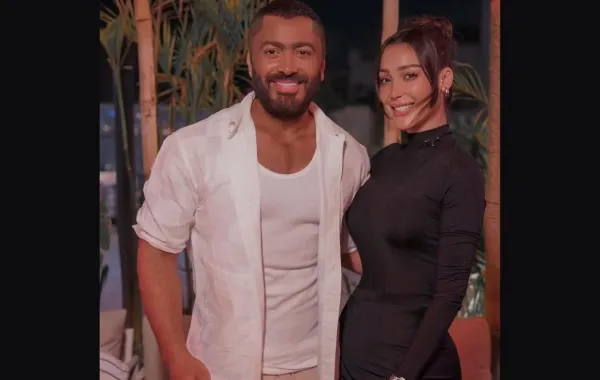 تامر حسني وطليقته بسمة بوسيل- الصورة من حسابه على إنستغرام