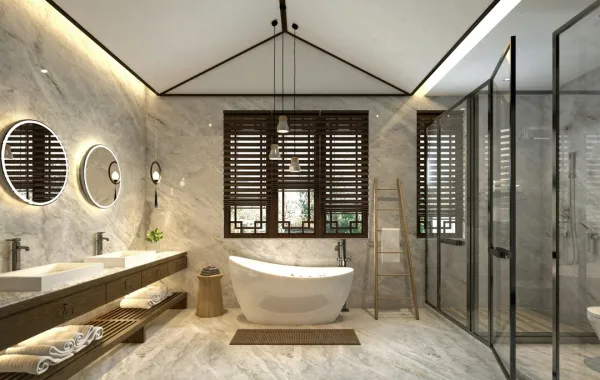 تصميم حمام عصري