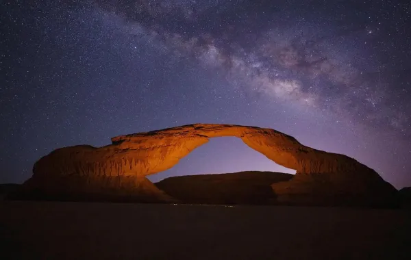 فعالية فلكية لرصد مجرة درب التبانة الاثنين المقبل - الصورة من وكالة الأنباء السعودية "واس"