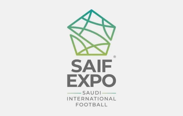 شعار المعرض السعودي الدولي لكرة القدم SAIF EXPO 2025 - الصورة من الموقع الرسمي لسيف إكسبو