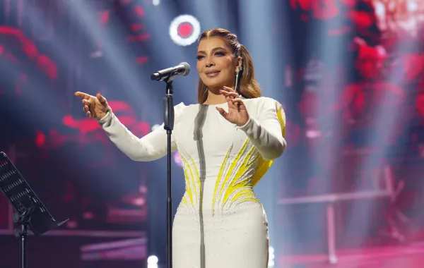 حفل الفنانة أصالة- الصورة من المكتب الإعلامي لمجموعة روتانا للموسيقى