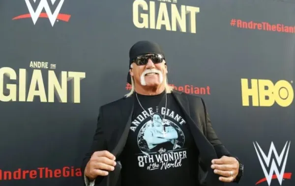 Hulk Hogan arrives to HBO World Premiere of "Andre The Giant" held at ArcLight Cinerama Dome on March 29, 2018 in Hollywood, California. (Photo by Michael Tran/FilmMagic)