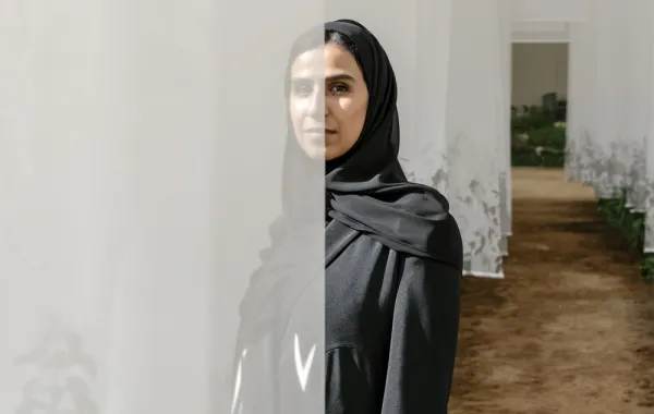 التشكيلية السعودية فاطمة عبدالهادي