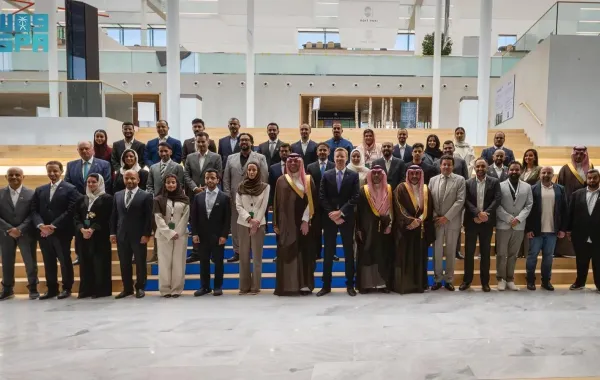 حفل تدشين أولى مراحل مسار "قادة الإعلام" في سويسرا - الصورة من وكالة الأنباء السعودية "واس"