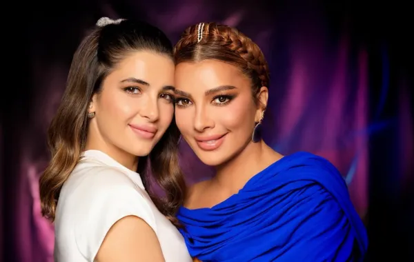 شام الذهبي وأصالة- الصورة من حساب شام على إنستغرام