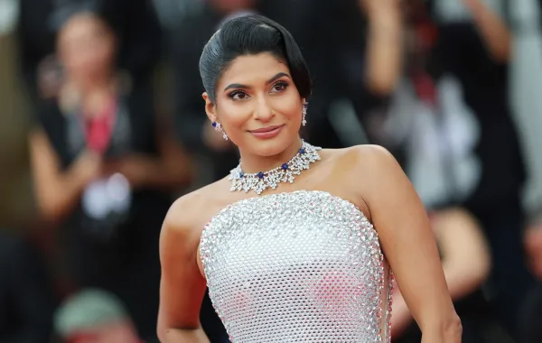 فرحانة بودي في مهرجان فينيسيا السينمائي 2025- مصدر الصورة: Vittorio Zunino Celotto/Getty Images