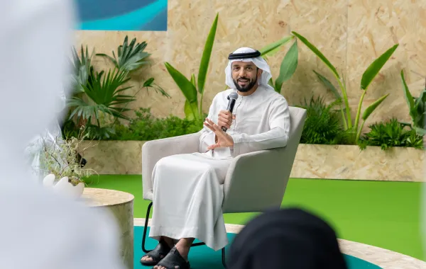 الدكتور سلطان النيادي، وزير دولة الإمارات لشؤون الشباب - الصورة من وكالة الأنباء الإماراتية "وام"