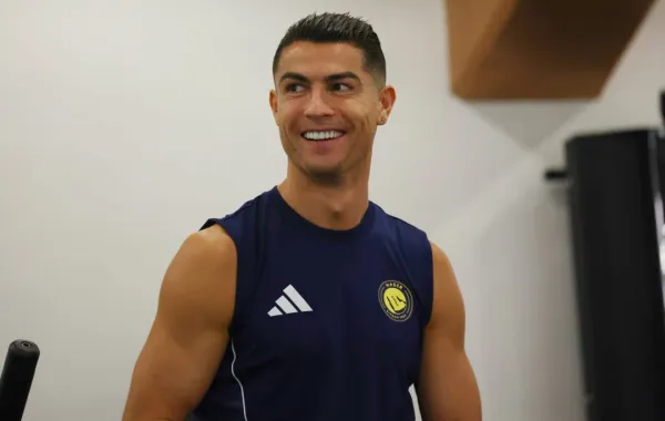  كريستيانو رونالدو قائد فريق النصر السعودي 