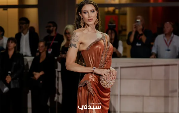 جادا فولتشا Giada Folcia في مهرجان فينيسيا 2025- تصوير يوسف بوهوش خاص سيدتي