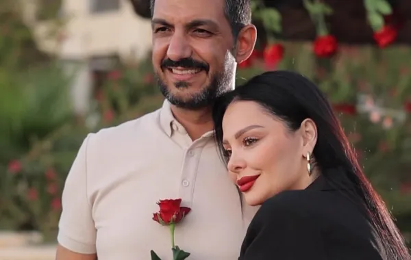 ديانا كرزون وزوجها معاذ العمري- الصورة من حسابه على إنستغرام