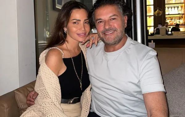 راغب علامة مع زوجته جيهان علامة- الصورة من حسابها على إنستغرام