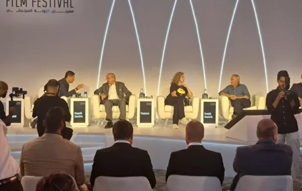 وقائع المؤتمر الصحفي للدورة الثامنة من مهرجان الجونة..صورة خاصة لسيدتي تصوير سيد أحمد