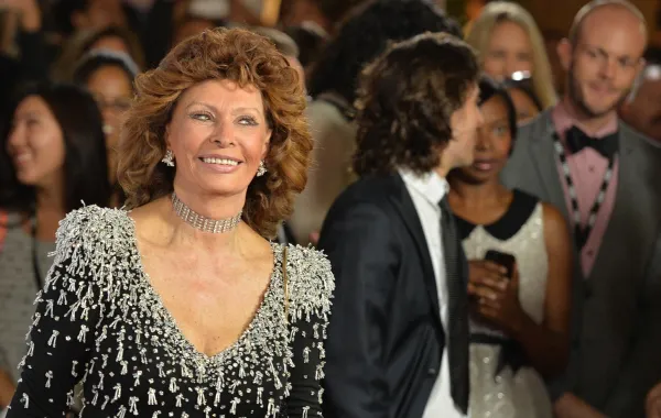 صوفيا لورين Sophia Loren (مصدر الصورة: MARK RALSTON / AFP)