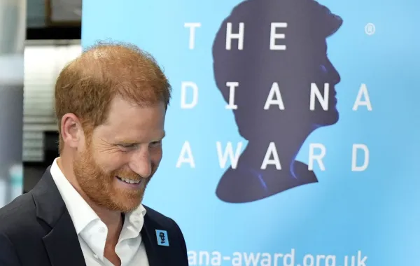 الأمير هاري في وسط لندن (Prince Harry in central London). مصدر الصورة: Aaron Chown / POOL / AFP
