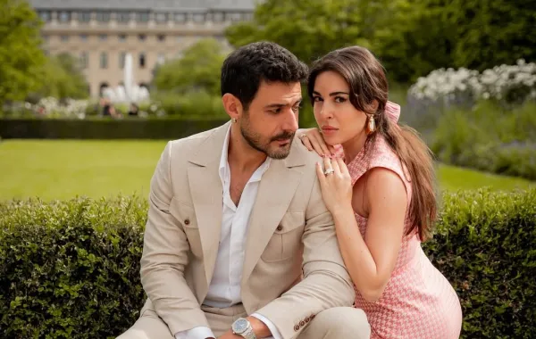 وسام فارس وسارة أبي كنعان- الصورة من حسابها على إنستغرام